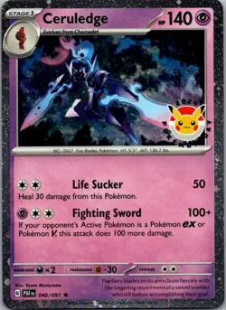 Ceruledge 040/091 Holo Promo Miscellaneous Cards & Products Pokemon Holo NM - Image 1