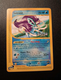 Pokemon Suicune 53/53 Promo Card. Excellent Condition - Image 1