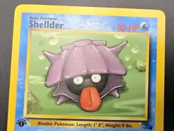 Shellder 1st Edition Fossil 54/62 Common WOTC Vintage Pokemon - Image 3