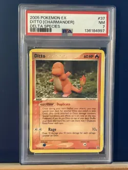 Pokemon TCG Delta Species Ditto 38/113 37/113 62/113 Graded English 2005 Lot - Image 2