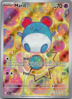 Marill 232/217 Illustration Rare Ascended Heroes Pokemon Near Mint - Image 1
