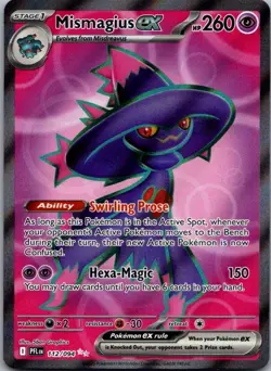 Mismagius ex 112/094 Ultra Rare Phantasmal Flames Pokemon Near Mint - Image 1