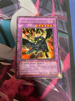 YUGIOH - DARK BLADE THE DRAGON KNIGHT - RARE - RDS - 1ST ED - LP - Image 1