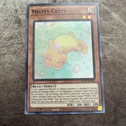 Melffy Catty - ROTD-EN018 - Super Rare 1st Ed Yugioh - LP - Image 1