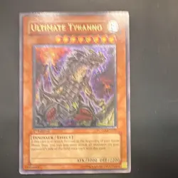 Konami Yu-Gi-Oh! Ultimate Tyranno Ultimate Rare Foil POTD EN020 1st Edition - Image 1