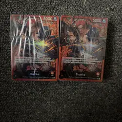 2X One Piece ST-23 Starter Deck: Shanks English Deck Brick Only Sealed X2 - Image 1