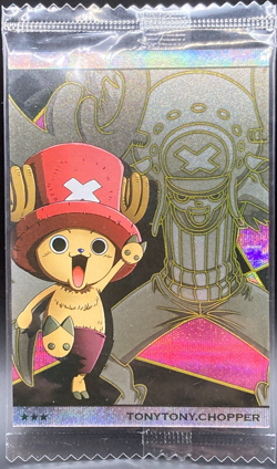 TONYTONY.CHOPPER ONE PIECE Wafer Card TCG SR NO.10-06 Holo Japanese Anime CCG - Image 1