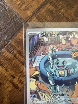 Pokemon TCG Squirtle 148/142 SV07 Stellar Crown Illustration Rare Holo Eng 2024 - Image 4