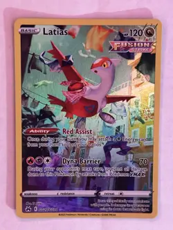 Latias Crown Zenith: Galarian Gallery GG20/GG70 Full Art HOLO - Pokemon TCG - Image 1
