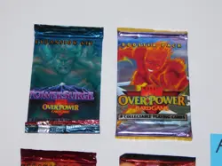 4 Pack Of Unopened PowerSurge Overpower Marvel Card Game 1995 Expansion Set (A) - Image 2