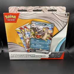 Pokemon Mabosstiff ex Showcase Kit Promo Card Booster English Sealed 2023 - Image 1