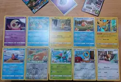 Pokemon TCG Lot of 11 Cards - Image 1