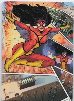 Spider-Woman, Stunning Savior Art Card S Art Series: Marvel's Spider-Man 51 LP 2 - Image 1