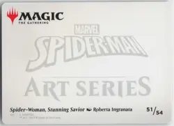 Spider-Woman, Stunning Savior Art Card S Art Series: Marvel's Spider-Man 51 LP 2 - Image 2