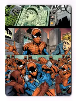 The Clone Saga Art Card (42/54) MTG Art Series: Marvel's Spider-Man (ASSPM) - Image 1