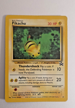 Pokemon Pikachu 27/53 WOTC Black Star Promo Regular Card - Image 1