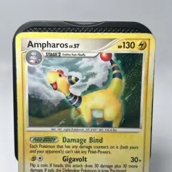 Pokemon TCG Ampharos Platinum Set Holo Card 1/127 Rare - Image 2