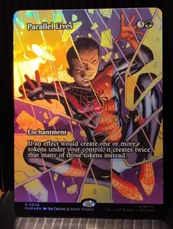 Magic: The Gathering Marvel Spider-Man Parallel Lives Borderless Card #M0036 - Image 1