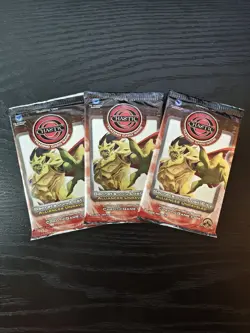 3x Chaotic Alliances Unraveled Secrets Lost City TCG Card Booster Packs - Image 1
