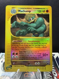 Machamp Expedition Reverse Holo Card 51/165 Expedition MP/HP - Image 1