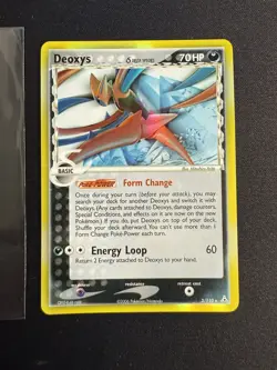 Pokemon Deoxys Holo Rare Delta Species 3/110 Attack Forme Holon Phantoms - Image 1