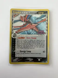 Pokemon TCG Deoxys EX Holon Phantoms Holo Stamped Rare 3/110 Delta Species NM - Image 1