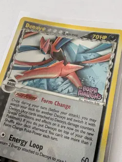 Pokemon TCG Deoxys EX Holon Phantoms Holo Stamped Rare 3/110 Delta Species NM - Image 3