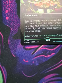 Food Chain Borderless Foil TMNT Pizza Box Promo Unplayed Mint - Image 4