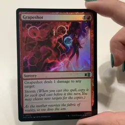 Grapeshot 0803 (Foil) MTG Marvel Super Heroes Commander - Image 1