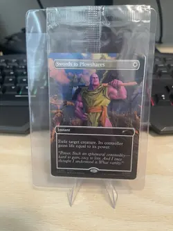 MTG Thanos Swords to Plowshares P 0001 PSA Exclusive Magazine Promo Sealed 2026 - Image 1