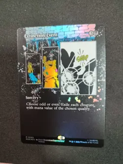 MTG FOIL Extinction Event Borderless - Marvel Universe #065 - Image 1