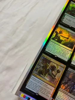 Magic: The Gathering War Of The Spark Uncut Sheet Mythic Edition see photos - Image 3