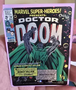 Doctor Doom (Borderless) (0394) Marvel Super Heroes Foil - Image 1