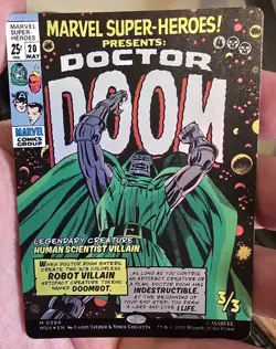 Doctor Doom (Borderless) (0394) Marvel Super Heroes Foil - Image 3