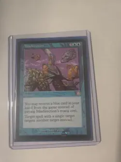 Misdirection Tempest Rare Instant Regular English 1999 MTG Wizards WotC NM/LP - Image 1