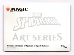 Morlun, Devourer of Spiders (9/54) MTG Art Series: Marvel's Spider-Man (ASSPM) - Image 2