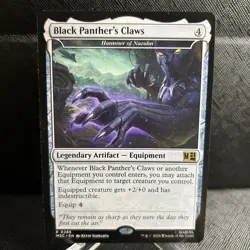 Black Panther's Claws (R #286) MTG Commander: Marvel Super Heroes - Image 3
