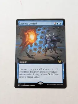 Access Denied (Extended Art) Commander: Kamigawa: Neon Dynasty Regular - Image 1