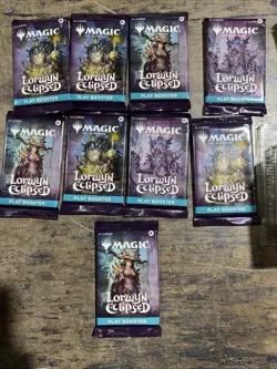 Lorwyn Eclipsed Play Booster Packs New Sealed Magic the Gathering Lot X 9 - Image 1