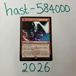 Redirect Lightning 151 Regular - TLA - The Last Airbender MTG - Image 1