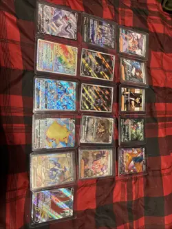 Pokemon TGC Full Art Lot 16 Cards! Promos, SIRs, Full Arts, Rainbow! - Image 1