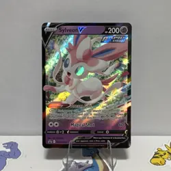 Pokemon TCG Sylveon V SWSH202 SWSH Promo Holo Basic English - Image 1