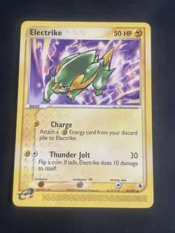 Electrike 30/109 EX Ruby & Sapphire Uncommon 2003 English Pokemon - Image 1