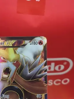 Entei EX - 103/108 - Pokemon Dark Explorers Black & White Full Art Rare Card NM - Image 4