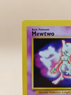Mewtwo Pokemon Black Star Promo #3 Pokemon Movie WOTC 1999 - Image 3