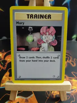 Pokemon TCG Mary Neo Genesis 87/111 Regular Unlimited Rare - Image 1