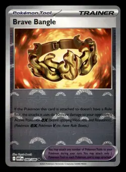 Brave Bangle (Poke Ball Pattern) 080/086 Holo White Flare Pokemon Holo NM - Image 1
