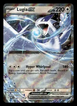 Lugia ex 082/131 Double Rare Prismatic Evolutions Pokemon Near Mint - Image 1