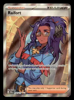 Raifort 142/131 Holo Ultra Rare Prismatic Evolutions Pokemon Near Mint - Image 1