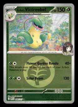 Erika's Victreebel (Energy) 006/217 Ascended Heroes Pokemon Reverse Holo NM - Image 1